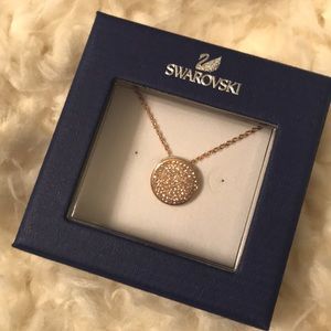 Rose Gold Swarovski necklace